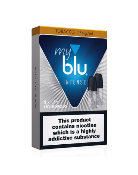 Myblu Liquid Replacement Pods - Golden Tobacco - 1.8% (NS) Intense