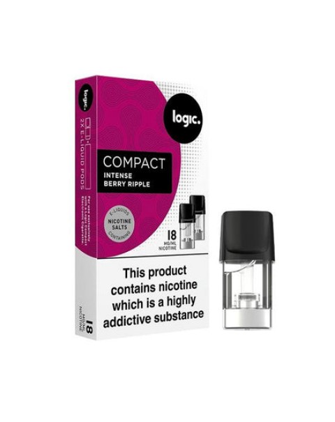 Logic Compact Intense 18mg NS Vape Pods