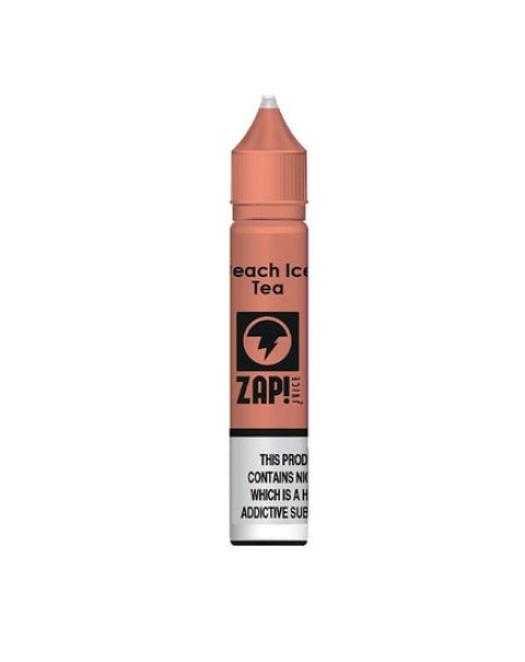 Zap! Juice Peach Ice Tea 10m Nicotine Salt E-Liquid