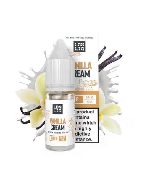 LDN LIQ Vanilla Cream - 10ml E-Liquid