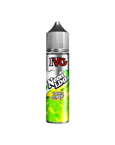 IVG Classics Neon Lime 50ml Short Fill E-Liquid